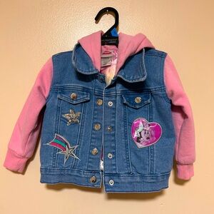 Toddler mini mouse denim jacket
